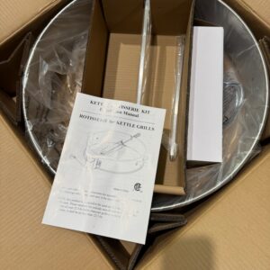 Onlyfire Stainless Steel Rotisserie Ring Kit Barbecue Accessories