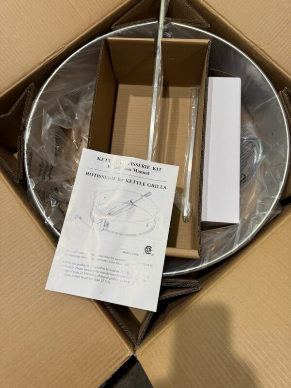 Onlyfire Stainless Steel Rotisserie Ring Kit Barbecue Accessories