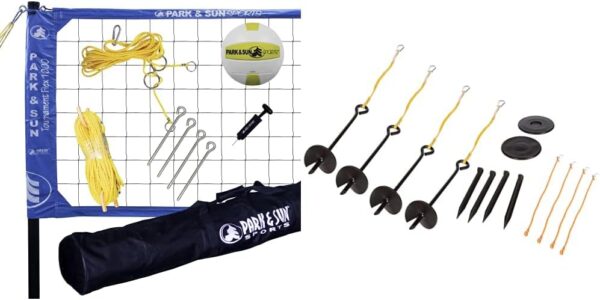 Park & Sun Sports Tournament Flex 1000: Portable Outdoor Volleyball Net System - Image 3