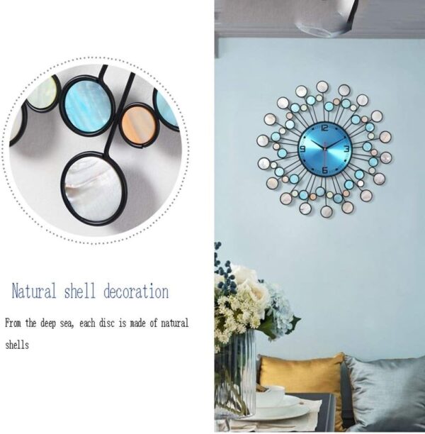 Decorative Wall Clock Modern Digital Large Wall Clock - Image 2
