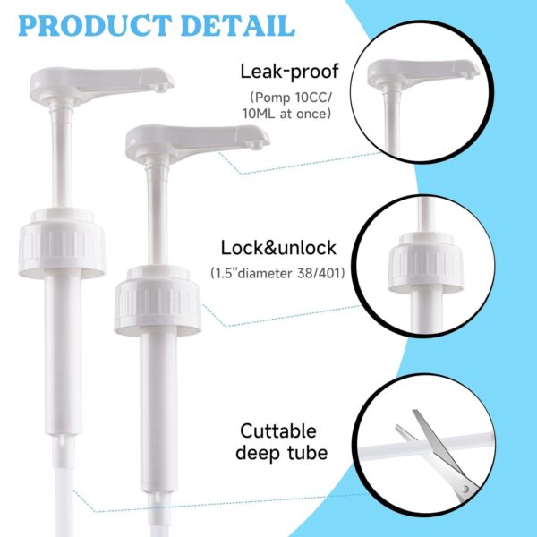 LET'S RESIN Gallon Epoxy Resin Pump Dispenser and 1 Gallon Clear Epoxy Resin - Image 7