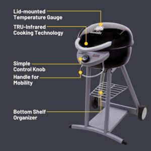 Char-Broil® Patio Bistro® TRU-Infrared Electric Grill, Black