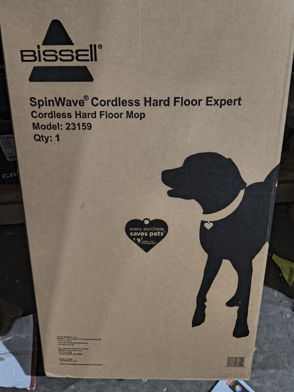 BISSELL® Spinwave Cordless Pet Hard Floor Spin Mop Cleaner 18V with washable mop pads for sealed hard floors - Image 3