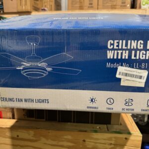 Ceiling Fan With Lights Model NO LL-8112-01