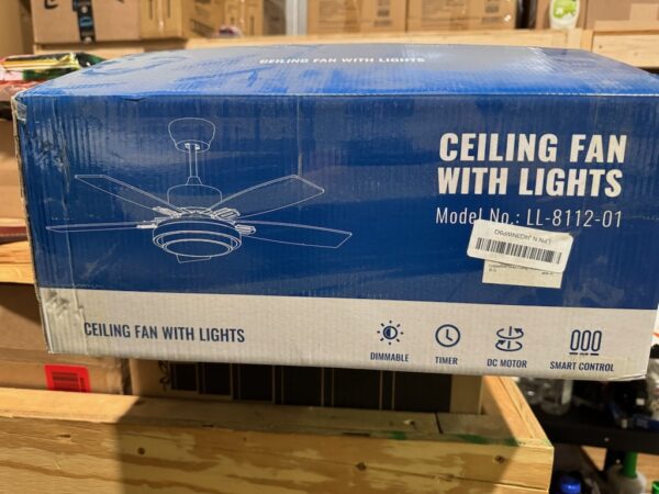 Ceiling Fan With Lights Model NO LL-8112-01