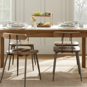 Plank Top Rectangular Wood Dining Table - Hearth & Hand™ color Aged Oak