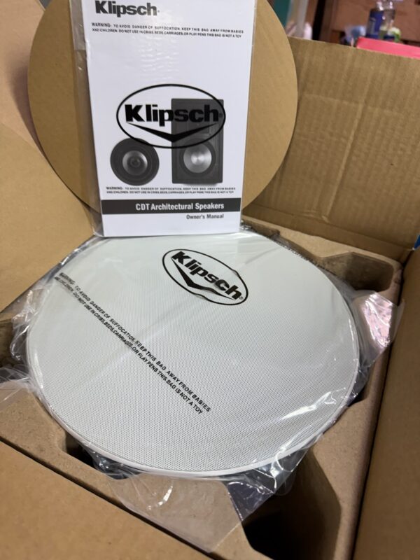 Klipsch CDT-5800-C II In-Ceiling Speaker - White (Each) - Image 3