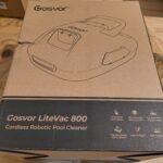 103 Gosvor LiteVac 800 Cordless Robotic Pool Cleaner – Above‑Ground 90 Min