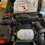 100 6-in-1 High Pressure Cordless Car Washer Water Gun Kit Black