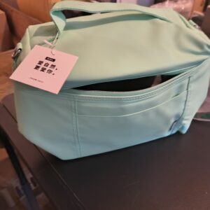 124 NOL Natural Organic Lifestyle Insulated Lunch Bag for Women – Waterproof Nylon Cooler Bag, Lightweight & Leakproof, Green
