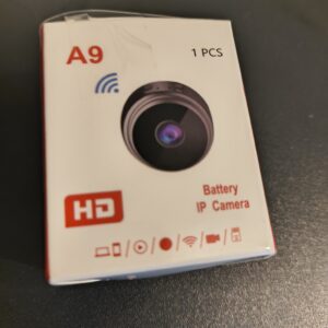 139 A9 Mini Wireless Security Camera – 1080P HD, Magnetic Mount, Night Vision, Motion Detection