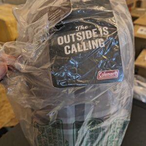 141 Coleman Reversible Sherpa Throw Blanket 50x60" – Water-Resistant, Indoor & Outdoor Cozy Blanket