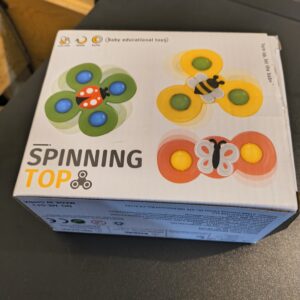 150 Baby Educational Spinning Top Toy – Early Learning, Motor Skills Development & Fun Play