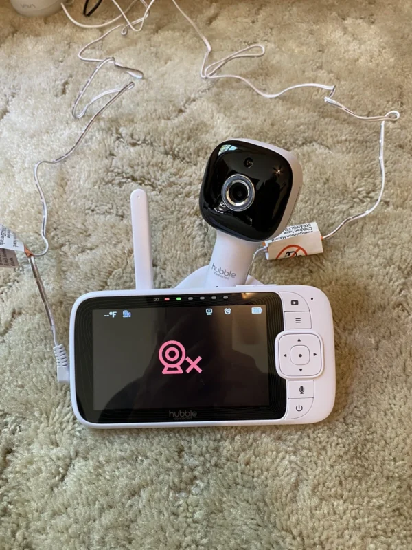 300 Hubble Nursery Pal Skyview 5" HD Baby Monitor Camera Crib Mount WiFi Alexa Google - Image 9