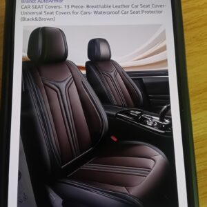 16 Universal Car Seat Covers for Cars, Trucks, SUVs - Durable, Stylish Protection