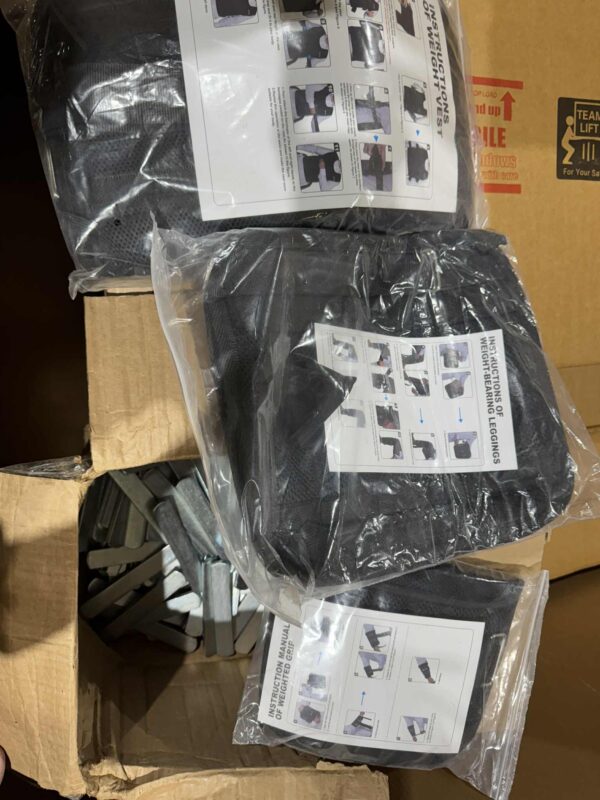 25 Weighted Training Vest Set - Adjustable & Comfortable - Image 2