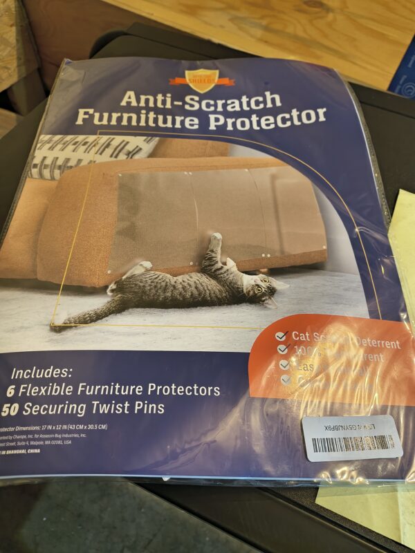 157 6-Pack Flexible Furniture Protectors - Cat Anti Scratch Furniture Protector