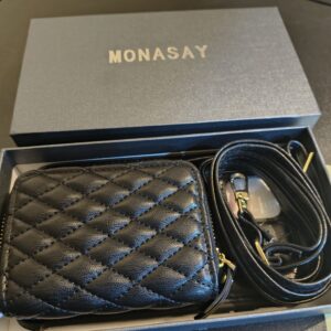 165 Monasay Wallet Case Phone Case for iPhone/Android, Leather Wallet Card Holde