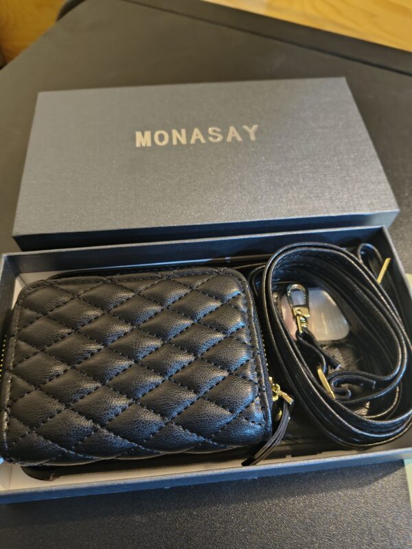 165 Monasay Wallet Case Phone Case for iPhone/Android, Leather Wallet Card Holde