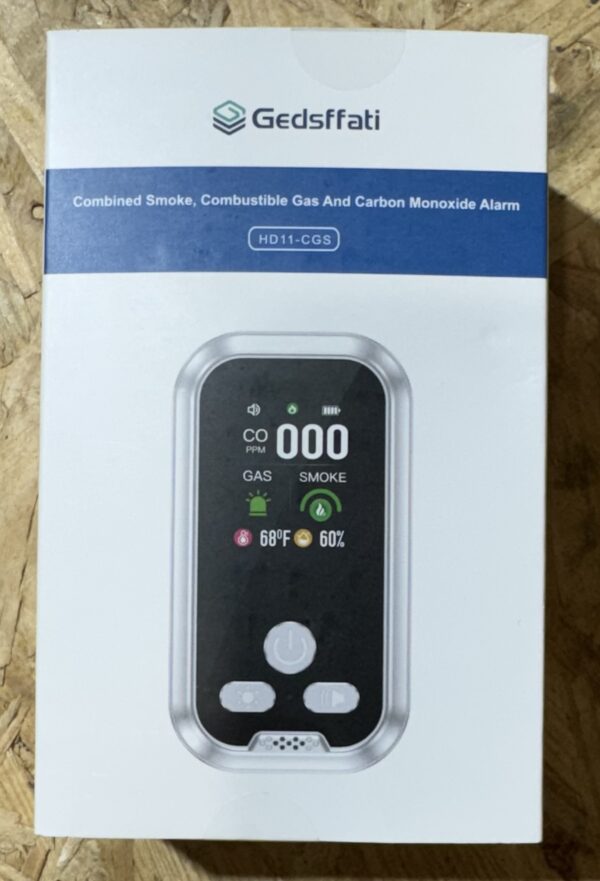 49 Gedsffati Carbon Monoxide Detector & Smoke & Combustible Natural Gas Detectors