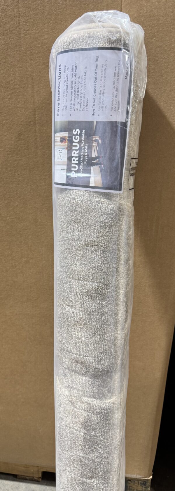 60 Purrug Taupe Rug 4.5 x 7 - Image 2