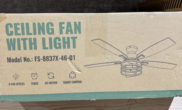 61 Tinkoso 46" Ceiling Fan - Image 4