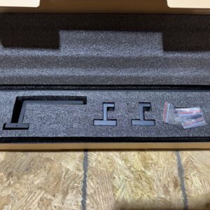 944 Black Matte 4pc Towel Hook Set