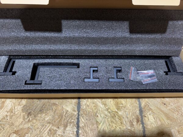 944 Black Matte 4pc Towel Hook Set